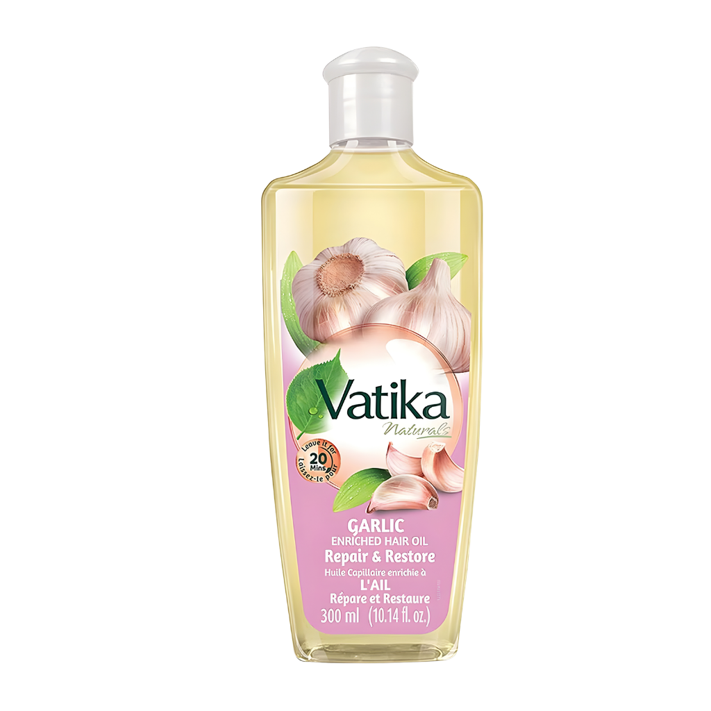 Vatika Garlic Hair Oil 300 ml buy online USA - 1